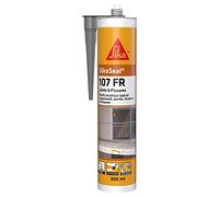 SIKA - Mastic acrylique - SikaSeal 107 joints et fissures - Gris- 300ml | Spécial maçonnerie - portes - fenêtres - Intérieur/Extérieur - Multisupports - Résistant aux intempéries