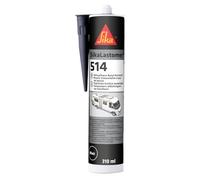 SIKA - Mastic butyle thixotrope pour étanchéité démontable - SikaLastomer-514, Noir - Joints faciles à appliquer - Non polymérisant - Idéal pour caravanes et camping-cars - 310ml
