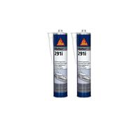Lot de 2 colles mastic marine SIKA Sikaflex 291i - Blanc - 300ml