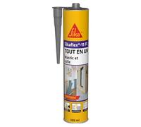 SIKA - Mastic colle multi-usage - Sikaflex 11 FC - Gris - 300ml | Joint et colle - Tout en un - Multisupports - Int/Ext - Idéal travaux de bricolage - Durcit rapidement - Purform