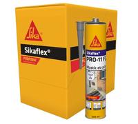 SIKA - Mastic PU tout en 1 - Sikaflex PRO 11 FC - Gris - Carton 12x300ml