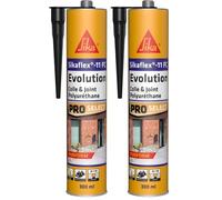 SIKA - Mastic-Colle - Sikaflex-11 FC Evolution Purform, Noir - Colle et Mastic polyuréthane PU - Multi-usages - Haute performance 2 en 1 pour collage puissant et joint élastique - Int/Ext - 300ml