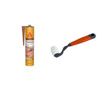 Sika - Mastic-colle souple - Sikaflex-155 Fixotuile Purform, Terre cuite - Pour la réparation & NESPOLI Roulette de colleur polyamide