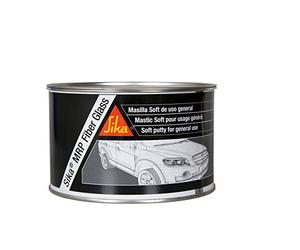SIKA - Mastic polyester - Carrosserie - Sika MRP Fiber Glass, Mastic fibres de verre pour tôle, 2,02kg, Gris