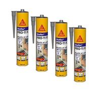 SIKA - Mastic polyuréthane PU tout en 1 - Sikaflex PRO 11 FC Purform Gris Béton - Collage puissant - Mastic multi-matériaux - Etanche - Intérieur et Extérieur - Construction et Bricolage - 300ml