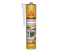 SIKA - Mastic polyuréthane - SikaSeal-183 Façade & Sol gris béton - Spécial joints de façades et sols extérieurs - Étanche à l’air et à l’eau - 300 ml