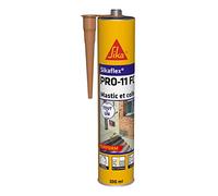 SIKA - Mastic PU tout en 1 - Sikaflex PRO 11 FC - Beige - 300ml | Collage puissant - Mastic multi-matériaux - Etanche - Intérieur et Extérieur - Construction et Bricolage