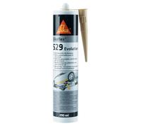 Mastic pulvérisable pour la carroserie - Sikaflex 529 Evolution Ocre - Etanchéité et Protection - Adhère sans primaire - Augmente la résistance contre les gravillons - 290ml