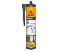 SikaSeal-110 mastic d'étanchéité Menuiserie & Vitrage noir 300ml