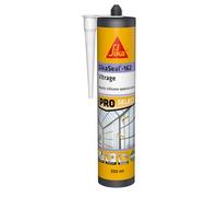 SIKA - Mastic silicone spécial verre - SikaSeal-162 - Blanc - 300ml | Étanchéité des vitrages, verrières, serres - Intérieur et extérieur