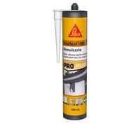 Sika – Mastic silicone universel – SikaSeal-185 Menuiserie – Blanc – Intérieur/Extérieur – 300 ml