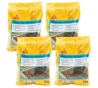 SIKA - Mortier imperméabilisant - Sika Monotop 109 Waterproofing Gris - Anti-humidité pour caves et locaux enterrés - Spécial pièces humides - Multisupports - Excellente adhérence - 5kg (Lot de 4)
