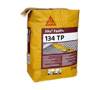SIKA - Mortier lit de pose voirie - Sika FastFix 134 TP - 25kg | Pose et reprofilage des voies de circulation - Excellente adhérence pavés, pierres naturelles et supports hydrauliques