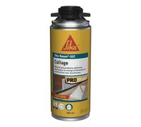 SIKA - Mousse polyuréthane adhésive - Sika Boom-537 Collage blanc - Collage d’éléments de construction non structuraux - Aérosol pistolable - 500 ml- L'emballage peut varier