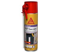SIKA - Mousse polyuréthane expansive multi-usage Boom-107 Tous sens blanc - Isolation, calfeutrage et remplissage - 20L d’expansion - 500 ml