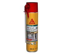 SIKA - Mousse polyuréthane expansive - Sika Boom 128 - Aérosol 500ml | Calfeutrer - Isoler - Caler - Int/Ext - Usage tous sens - Réutilisable - Multisupports - Facile à découper - Expansion 27L