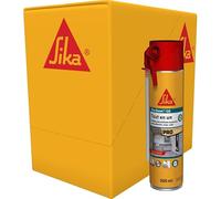 SIKA - Mousse polyuréthane expansive - Sika Boom 128 - Carton 12x500ml | Calfeutrer - Isoler - Caler - Int/Ext - Usage tous sens - Réutilisable - Multisupports - Expansion 27L