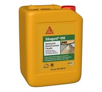 SIKA - Nettoyant de façade - Sikagard 100 - Désincrustant - Multisupports -Idéal contre les traces noires, vertes et rouges - Sans rinçage - Prêt à l'emploi - Pour 25 à 40m2-5L