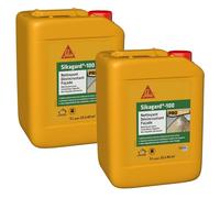 SIKA - Nettoyant de façade - Sikagard 100 - Désincrustant - Multisupports -Idéal contre les traces noires, vertes et rouges - Sans rinçage - Prêt à l'emploi - Pour 25 à 40m2-5L (Lot de 2)