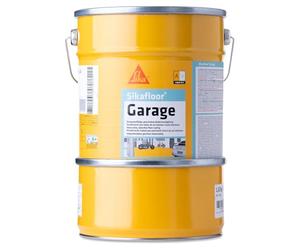 SIKA - Peinture de sol intérieur - Sikafloor Garage, Gris Silex - 6kg | Peinture spécial garage proche RAL 7032 - Résine Epoxy - Bonne adhérence sur de nombreux supports (Réservé aux pro)