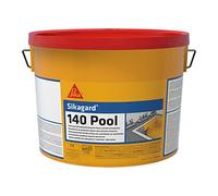 SIKA - Peinture pour piscine - Sikagard 140 Pool - Bleu - 10L | Protège et rénove bassins - Prêt à l'emploi - Multisupports - Intérieur/extérieur - Application facile