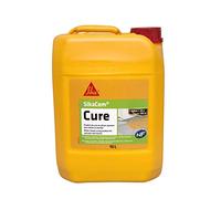 SIKA - Produit de cure pour béton et mortier - SikaCem Cure Blanc - Sol/Façade - Empêche l'évaporation de l'eau - Protège le béton - Limite le risque de fissures - S'applique au pulvérisateur - 10L