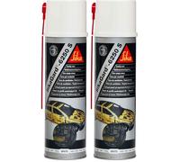 SIKA - Protection anti-corrosion automobile - Sikagard 6250 S Blanc - Cire pour corps creux - Réparation - Protection - Imperméabilisation - Aérosol - 500ml (Lot de 2)