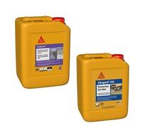 SIKA - Purigo Sol - Durcisseur de surface et réducteur de poussières pour béton - 5 L & ard Protection Sol MAT, Hydrofuge, Imperméabilisant effet mat pour sols (Pavés, dalles, pierres), 5L, Incolore