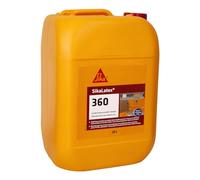 SIKA - Résine d'accrochage pour adhérence et étanchéité des mortiers et enduits (ciment/plâtre/chaux) - SikaLatex 360 - Primaire d'adhérence et produit de cure prêt à l'emploi - 20L