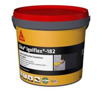 SIKA - Revêtement bitumineux en pâte - Sika Igolflex-182 - Noir - 5kg | Imperméabilisation et la protection des murs de fondations - Prêt à l'emploi - Fort pouvoir couvrant - Application facile