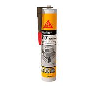 Sika - Sikaflex-117 Metal Force, Marron foncé - Adhésif élastique pour le collage d'éléments métalliques - Bonne maniabilité - 290 ml