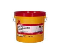 Sika 593295 Rebouchage et Réparation, Enduit de Garnissage et Rebouchage pour Murs et Plafonds en pâte, 5kg Blanc