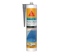 SIKA - Silicone Piscine et Bassin - SikaSeal-163 - Gris - 300ml