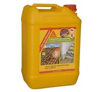 SIKA - Traitement algicide et fongicide - Nettoyant désincrustant - Sikagard 120 Stop Vert - Prêt à l'emploi - Elimine algues et lichens - Mur - Toiture - Terrasse - Façade - Dallage - 5L