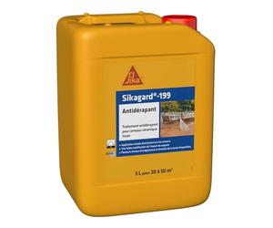 SIKA - Traitement Antidérapant prêt à l'emploi - Sikagard-199-5L | Pour carrelage lisses en terrasses, piscine, marches d'escalier, rampes d'accès - Intérieur & Extérieur - 20 à 50m²