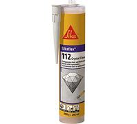 Sika Colle et mastic Sikaflex-112 Crystal Clear Transparent - Pour joints d'étanchéité et adhésifs - Pour l'intérieur et l'extérieur - Décoratif - 290 ml