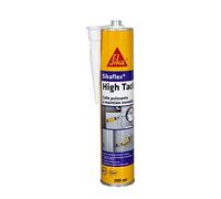 Sikaflex High Tack Blanc, Mastic colle haute performance à prise rapide multi matériaux, Mastic polyuréthane PU, 300ml