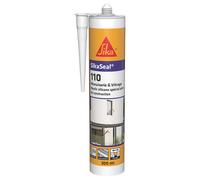 SikaSeal-110 mastic d'étanchéité Menuiserie & Vitrage transparent 300ml