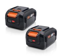 SiKER 2 x Batterie 6 Broches Rechange Compatible avec Worx 20V 5Ah WA3520 Powershare Pro au Lithium-ION, Batterie Haute Performance et Longue durée