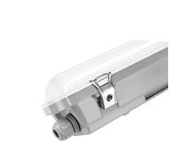 SILAMP Kit de Réglette LED IP65 + Tube Néon LED 150cm T8 22W - Blanc Froid 6000K - 8000K