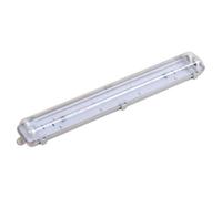 SILAMP Réglette étanche double pour tube LED T8 150cm IP65 (boitier vide)