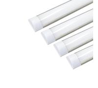 SILAMP Réglette LED 120cm 36W - Pack de 4 - Blanc Froid 6000K - 8000K