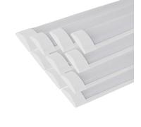 SILAMP Réglette LED 120cm 48W - Pack de 10 - Blanc Neutre 4000K - 5500K