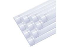 SILAMP Réglette LED 90cm 36W - Pack de 10 - Blanc Neutre 4000K - 5500K