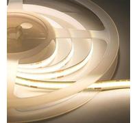 SILAMP Ruban LED COB 5M 24V IP20 280LED/m - Blanc Froid 6000K - 8000K