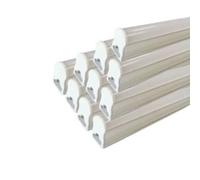 SILAMP Tube néon LED 120cm T5 18W - Pack de 10 - Blanc Froid 6000K - 8000K