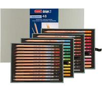Silecomplaza C400025865 Design Aquarel : Coffret de 48 crayons aquarellables