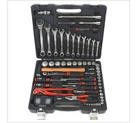 Silecomplaza - Coffret d'outils universel / Ensemble de 91 pièces, dans une mallette en plastique robuste. Référence : 096593120