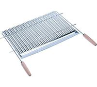 Silecomplaza : Grille de protection en acier inoxydable, découpable, avec des barres en forme de V, dimensions 74,5–83,5 x 40 cm