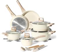 Silecomplaza JUST PERFECTO : Ensemble de casseroles et poêles pour induction - Ensemble de poêles avec couvercles - Ensemble de casseroles pour induction - Ensemble de casseroles et de poêles sans PTF